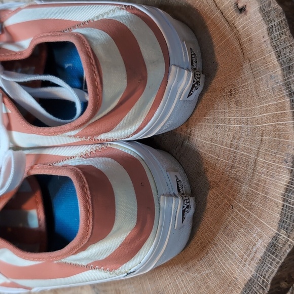 VANS Off the Wall UltraCush Stripe Tennis Shoe EUC SZ 7.5 - Picture 7 of 12
